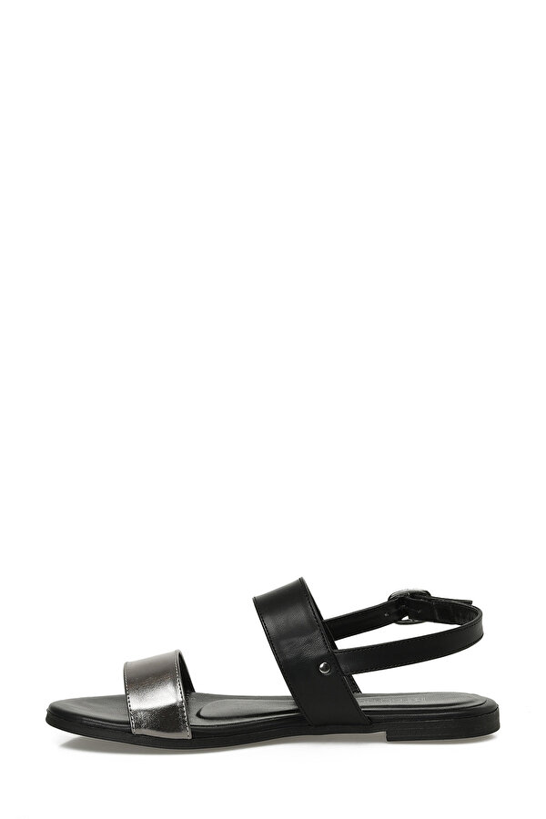 Butigo 25S-270 5FX Siyah Kadın Düz Sandalet