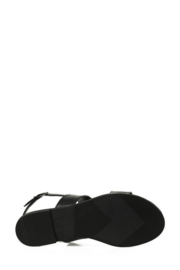 Butigo 25S-270 5FX Siyah Kadın Düz Sandalet