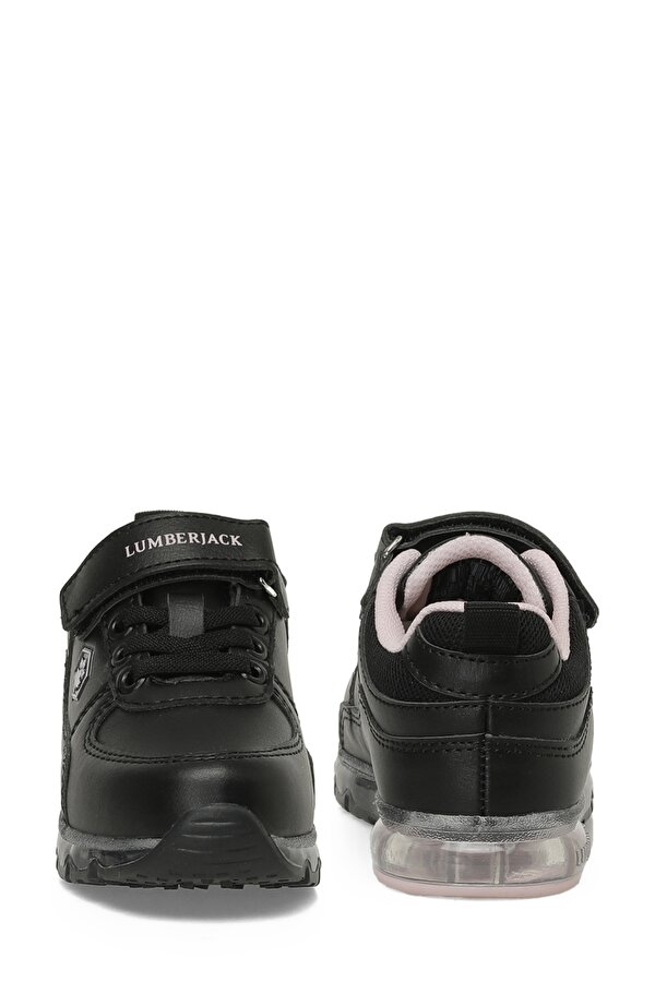 CAP 5PR Siyah Kız Çocuk Sneaker - Görsel 6