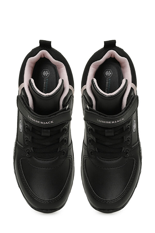 CAP HI 5PR Siyah Kız Çocuk High Sneaker - Görsel 5