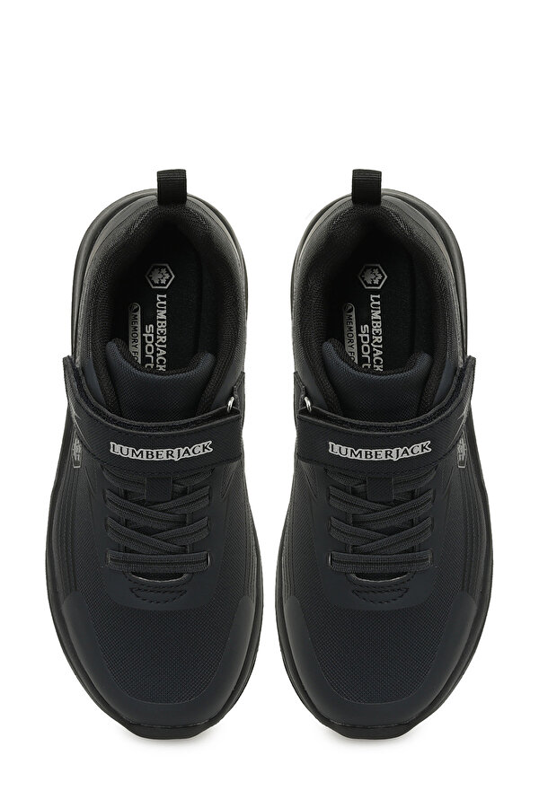 HERMOSO 5PR Siyah Erkek Çocuk Spor Ayakkabı - Görsel 5