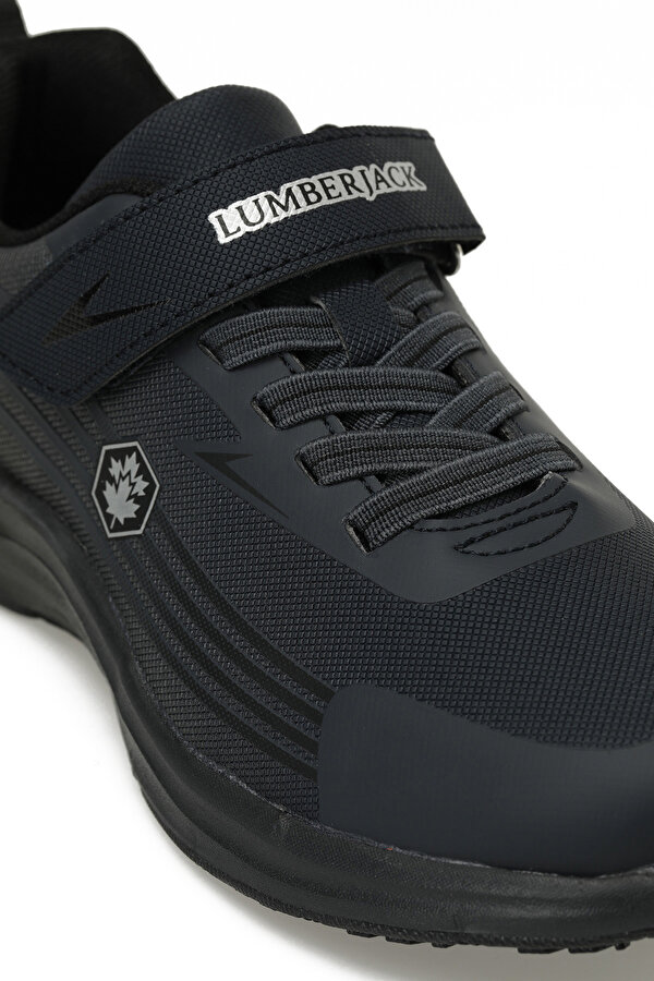 HERMOSO 5PR Siyah Erkek Çocuk Spor Ayakkabı - Görsel 8