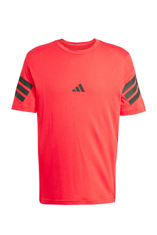adidas M FI 3S REG T       PURRU Kırmızı Erkek Kısa Kol T-Shirt