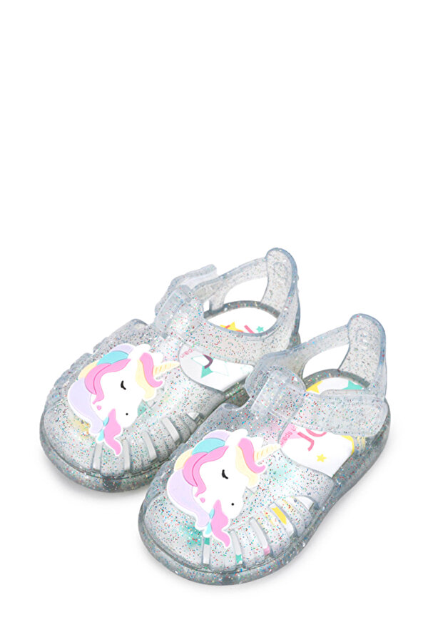 Igor S10341 TOBBY UNICORNIO Beyaz Kız Çocuk Sandalet
