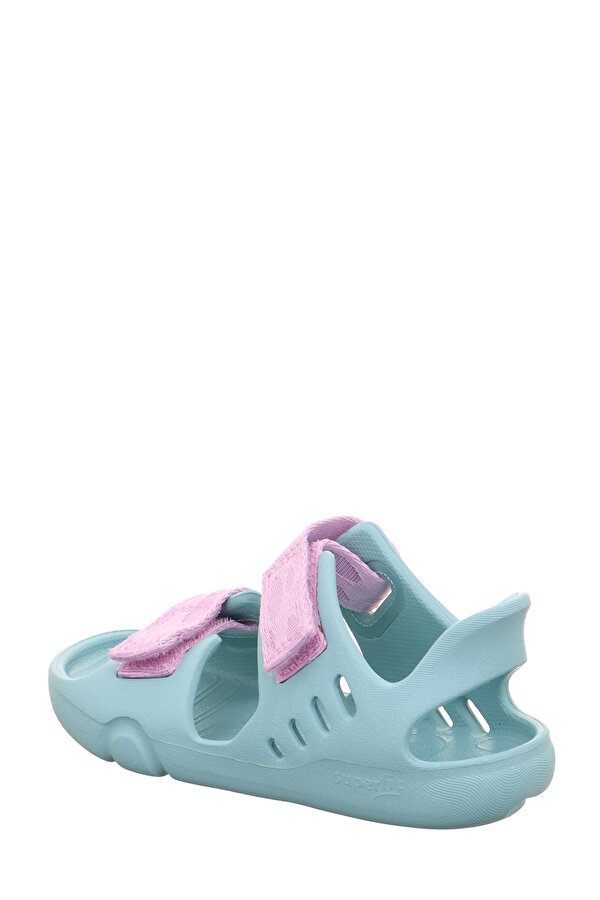 000991-7510-1 Yeşil Kız Çocuk Sandalet - Görsel 5