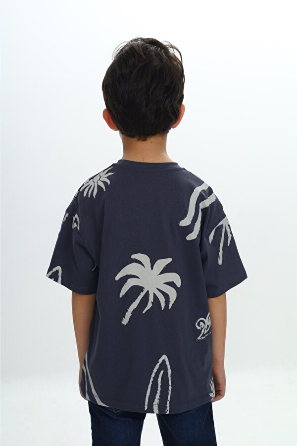 Toontoy Kids Toontoy Erkek Çocuk Komple Baskılı Tişört