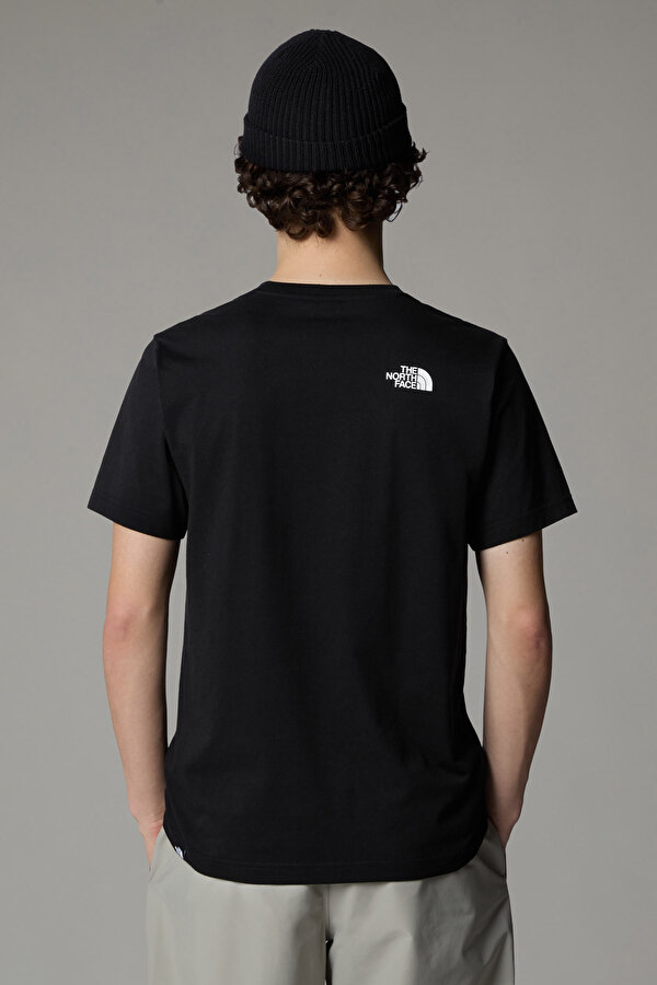 The North Face M S/S SIMPLE DOME TEE Siyah Erkek Kısa Kol T-Shirt