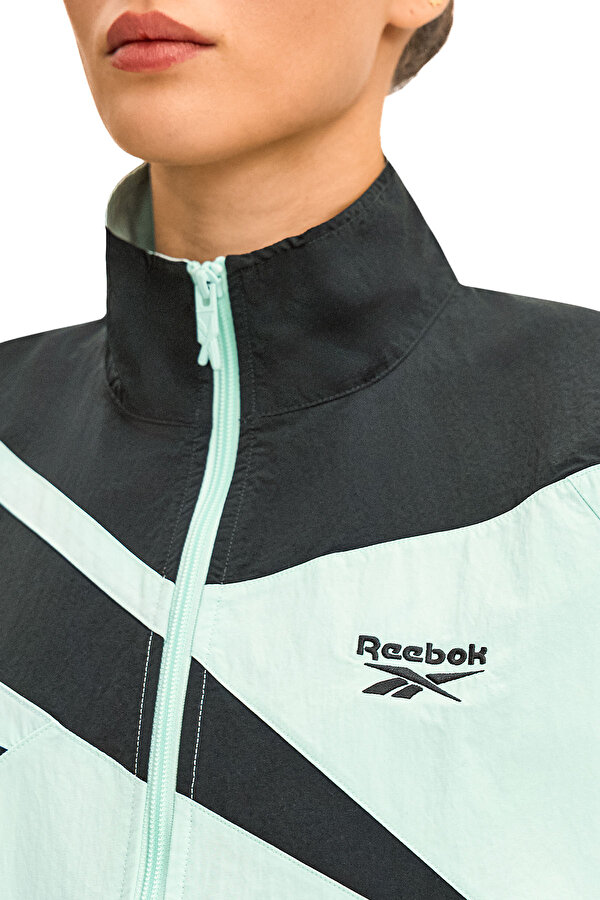 Reebok Open Hem Vector Track Jac Синий 014 Женщина Куртка Ветровка