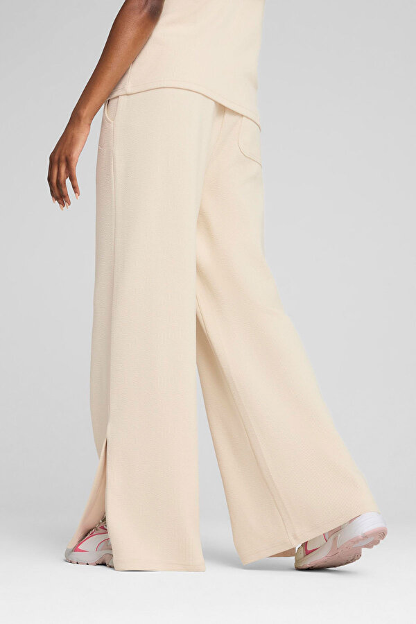 Puma HER High-Waist Sweatpants Bej Kadın Eşofman Altı