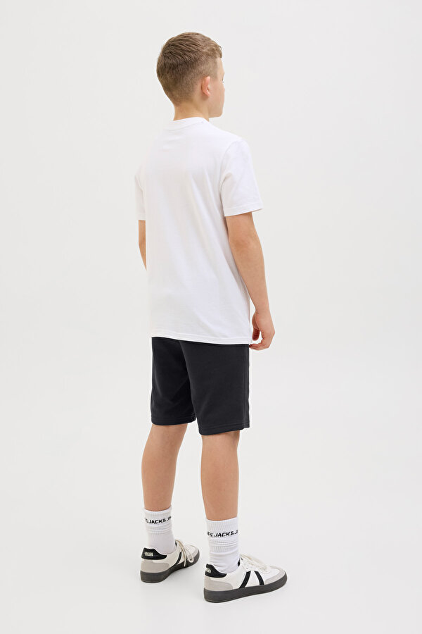 Jack & Jones JPSTNEWSOFT SWEAT SHORTS Siyah Erkek Çocuk Şort
