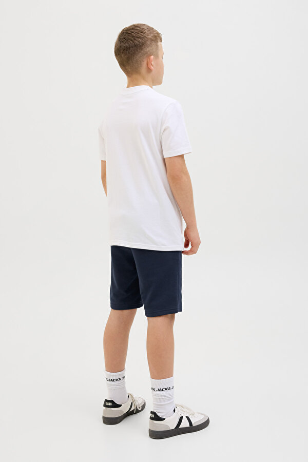 Jack & Jones JPSTNEWSOFT SWEAT SHORTS Lacivert Erkek Çocuk Şort