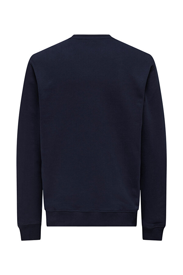 Only&Sons ONSDAVID REG CREW SWEAT Lacivert Erkek Sweatshirt