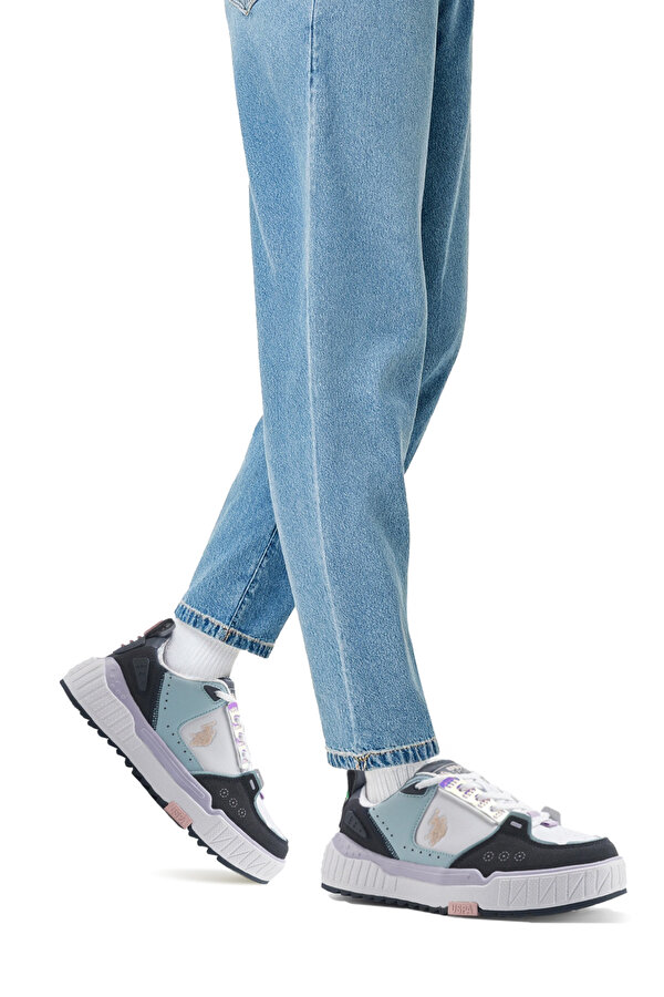U.S. Polo Assn. DANCE WMN 5FX Beyaz Kadın Sneaker
