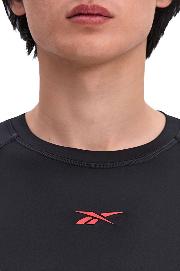 Reebok Ers Perform Short Sleeve Черный Мужчина Футболка
