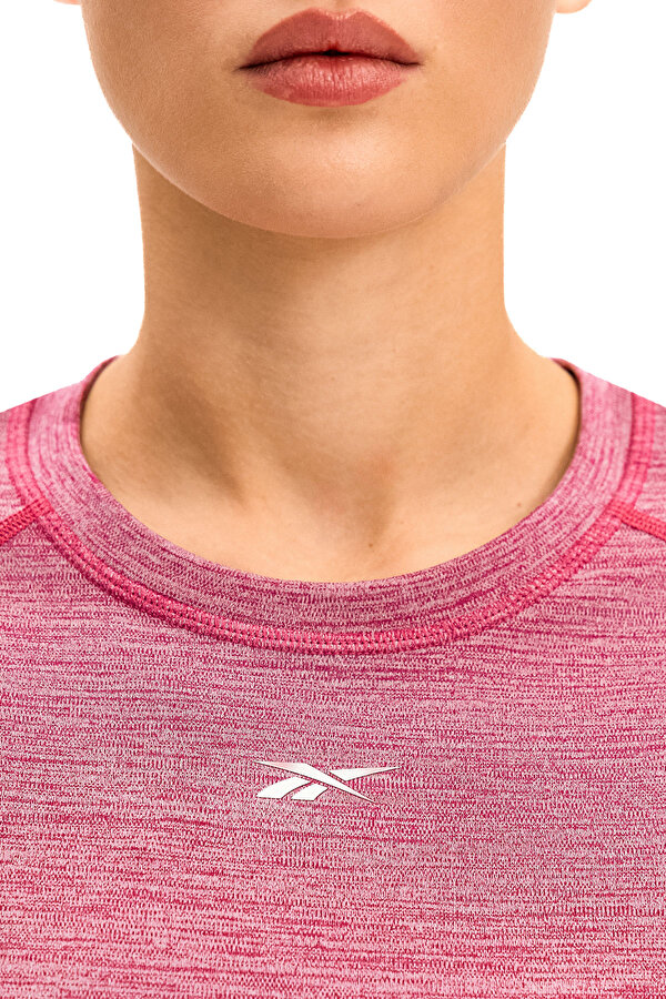 Reebok Id Train Tee Фуксия Женщина Футболка