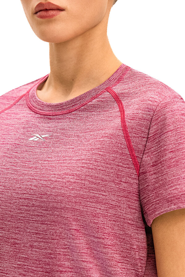 Reebok Id Train Tee Фуксия Женщина Футболка