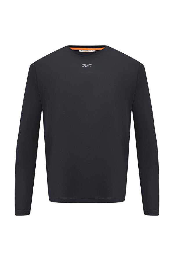 Reebok Id Train Ls Tech Tee Черный Мужчина Лонгслив