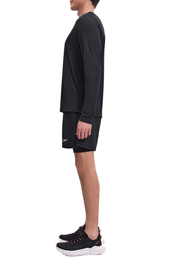 Reebok Id Train Ls Tech Tee Черный Мужчина Лонгслив