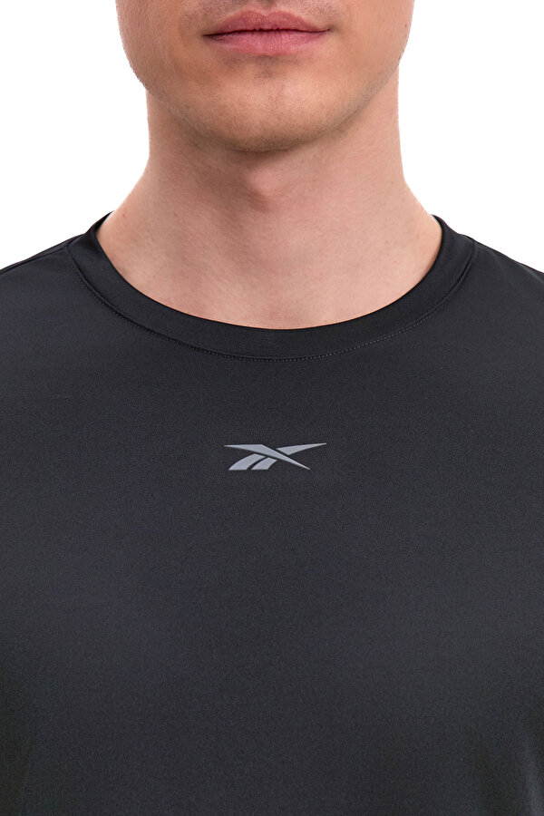 Reebok Id Train Ls Tech Tee Черный Мужчина Лонгслив