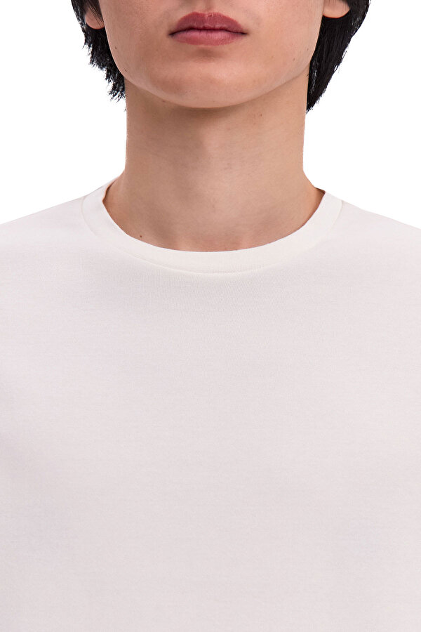 Reebok Activ Coll Tee - Ls Экрю Мужчина Футболка