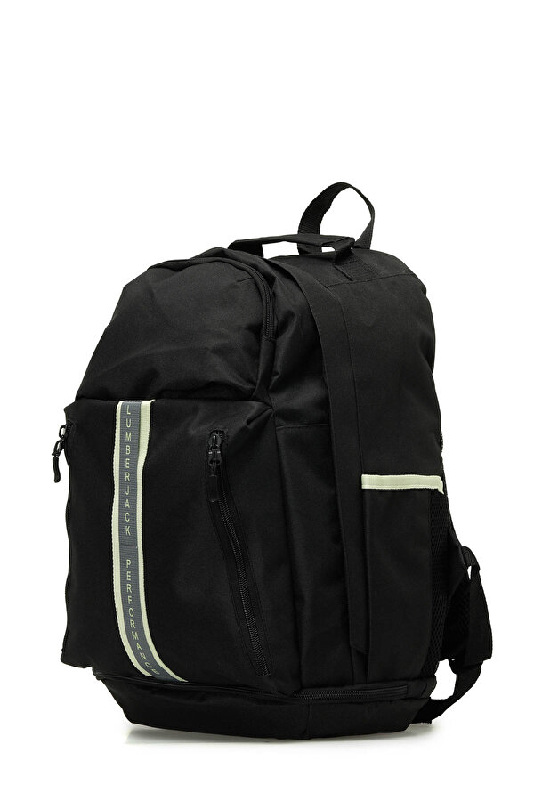Lumberjack ML PERFO BPCK 5FX Siyah Unisex Sırt Çantası