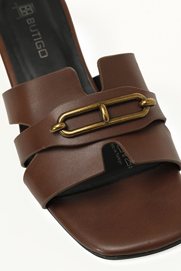 Butigo 25S-559 5FX Kahverengi Kadın Terlik