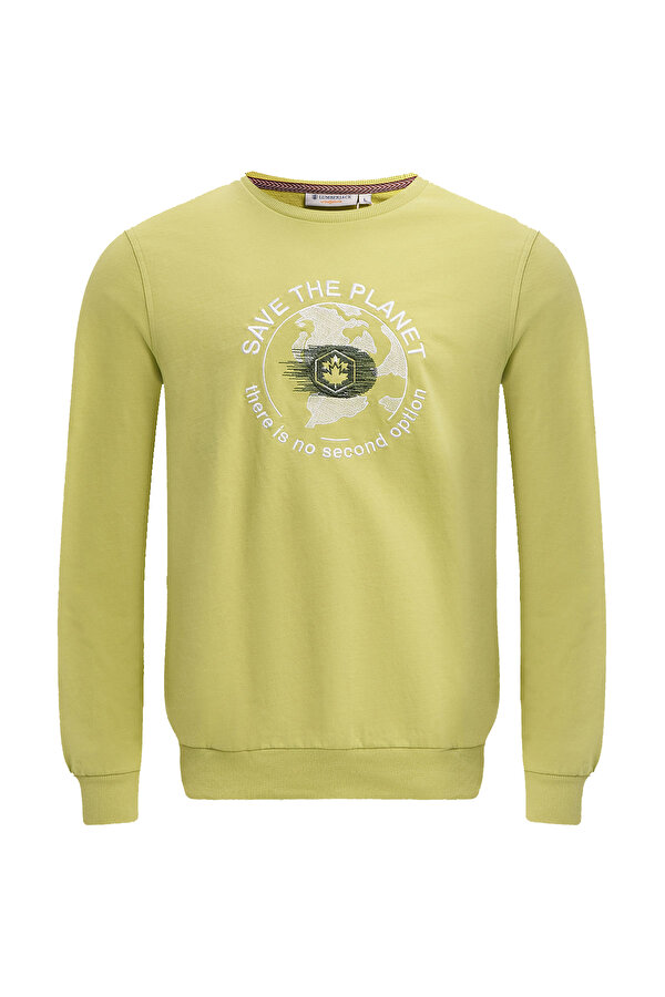 LUMBERJACK Clothing Lumberjack Flair Crewneck Fleece Зеленый 012