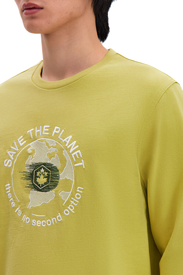 LUMBERJACK Clothing Lumberjack Flair Crewneck Fleece Зеленый 012