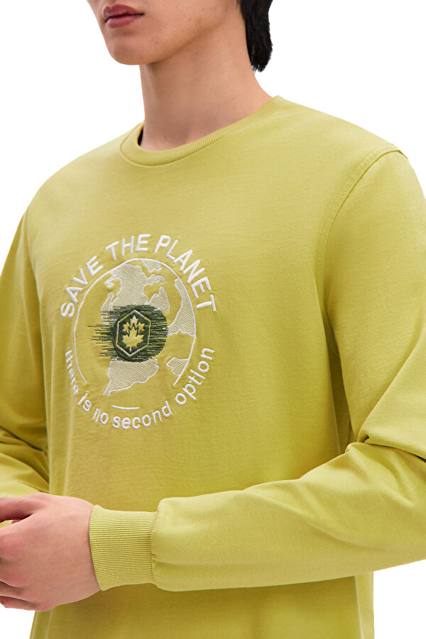 LUMBERJACK Clothing Lumberjack Flair Crewneck Fleece Зеленый 012