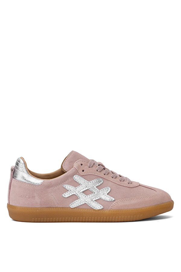 Ayakkabı Fuarı Elit Rch088-M-Vade Kadın Hakiki Deri Klasik Sneaker Pembe