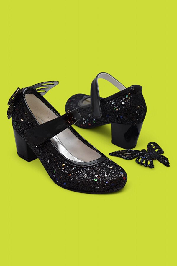 Ayakkabı Burada 359 Abiye Kız Çocuk Topuklu Ayakkabı Kız Çocuk Nişan Abiye Ayakkabısı