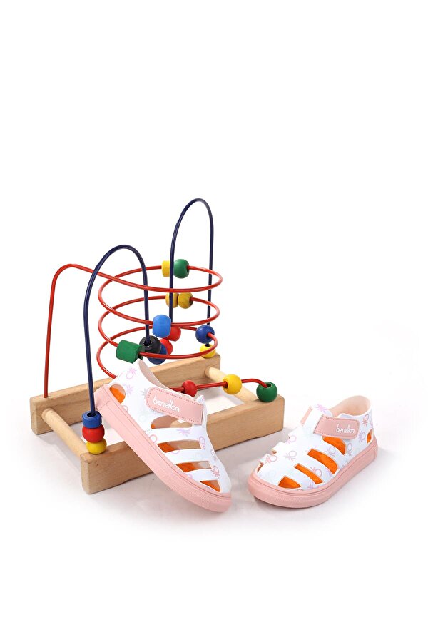 Benetton BN-1400 Rahat Ortopedik Taban Kız Çocuk Sandalet Ayakkabı