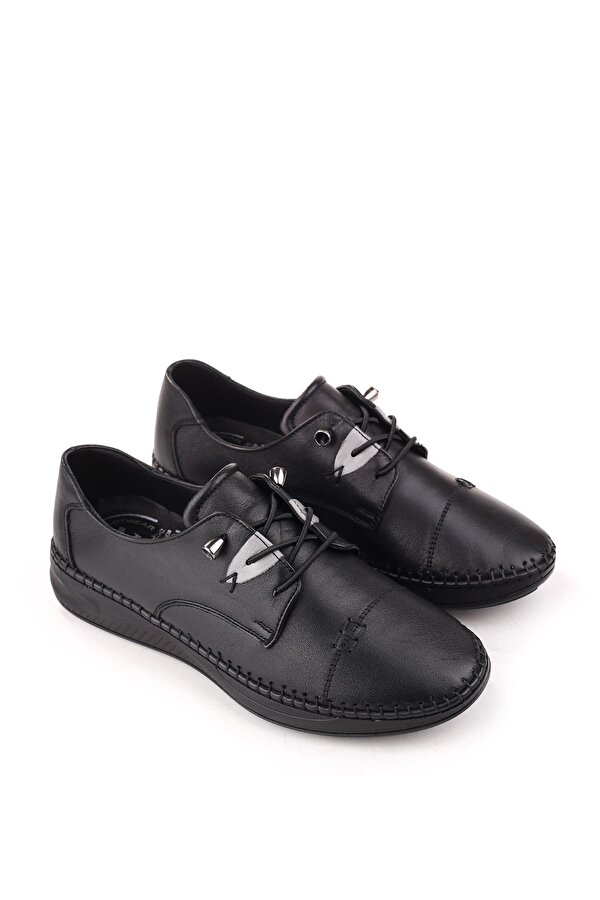 Voyager 9523-1 Kadın Günlük Hakiki Deri Ortopedik Ayakkabı