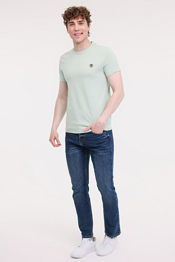 Timberland DUNSTAN RIVER Short Sleev Yeşil Erkek Kısa Kol T-Shirt