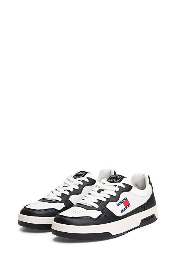 Tommy Hilfiger (NEW) TJM CUPSOLE LEATHER Siyah Erkek Sneaker