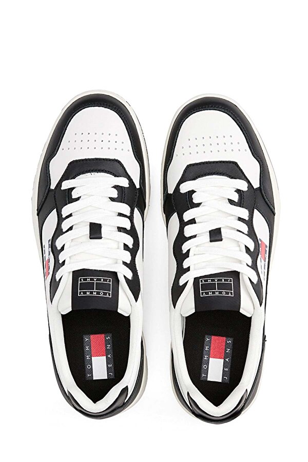 Tommy Hilfiger (NEW) TJM CUPSOLE LEATHER Siyah Erkek Sneaker