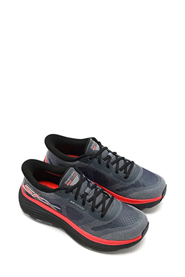 Skechers MAX CUSHIONING ENDEAVOUR Gümüş Erkek Koşu Ayakkabısı