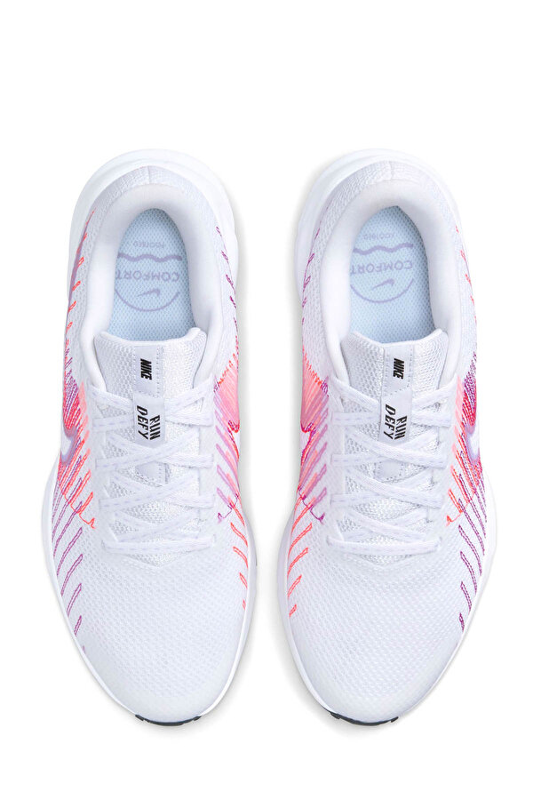 Nike W RUN DEFY Beyaz Kadın Koşu Ayakkabısı