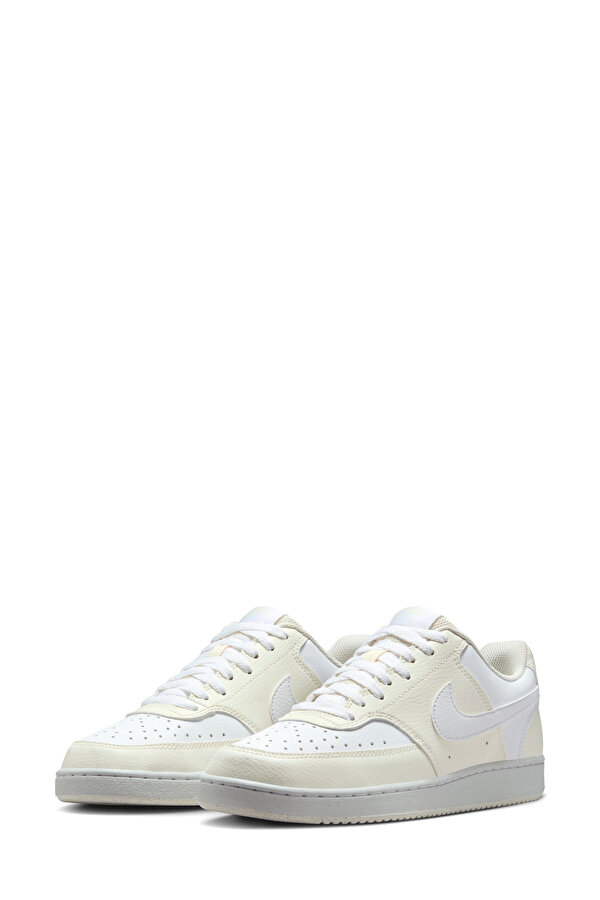 Nike W COURT VISION LO NN Krem Kadın Sneaker