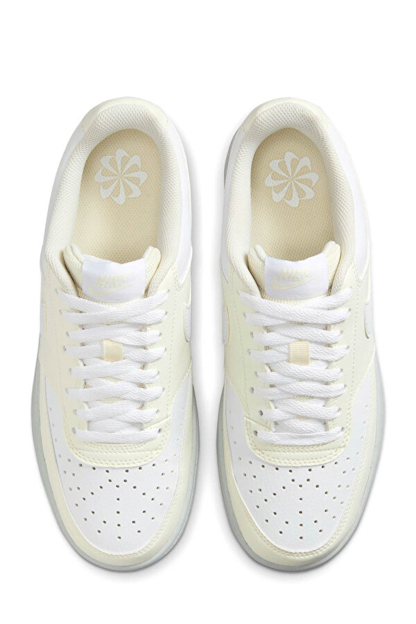 Nike W COURT VISION LO NN Krem Kadın Sneaker