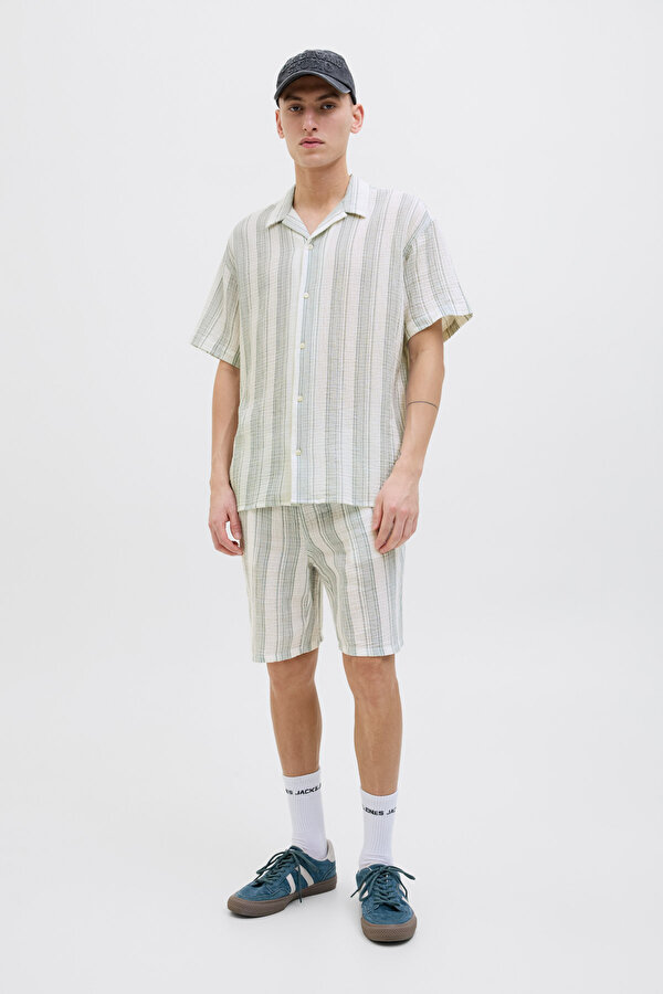 Jack & Jones JOREASTER PATRAS RESORT Beyaz Erkek Gömlek