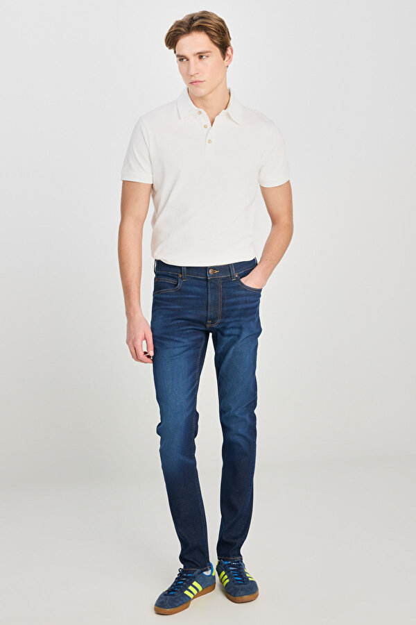 Lee Luke Denim Pantolon Mavi Erkek Pantolon