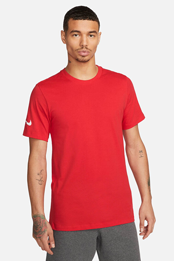 Nike M NK PARK20 SS TEE Kırmızı Erkek Kısa Kol T-Shirt