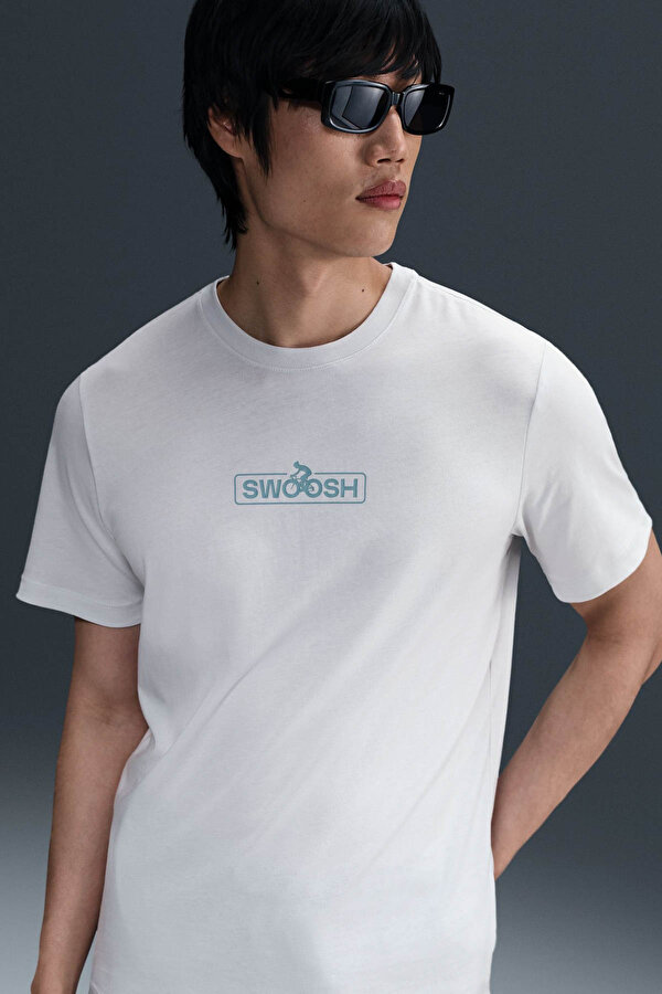 Nike M NSW TEE CLUB SSNL 2 SU2 Beyaz Erkek Kısa Kol T-Shirt