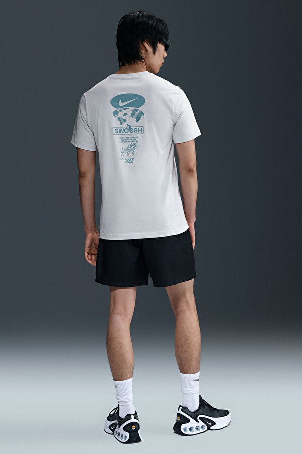 Nike M NSW TEE CLUB SSNL 2 SU2 Beyaz Erkek Kısa Kol T-Shirt