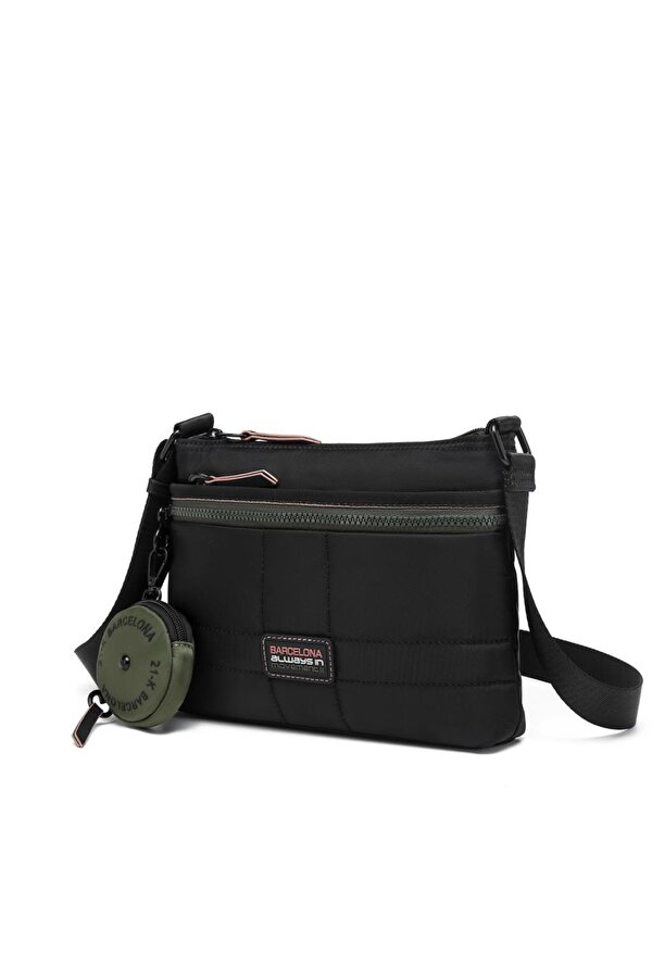 21K ÇANTA 21K Barcelona Özel Kumaş Çapraz Askılı Kadın Postacı Çantası 3262