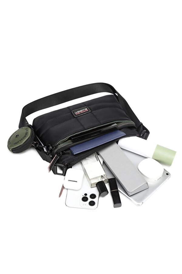 21K ÇANTA 21K Barcelona Özel Kumaş Çapraz Askılı Kadın Postacı Çantası 3262