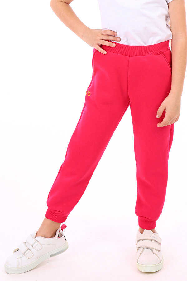 Toontoy Kids Toontoy Kız Çocuk Nakışlı Eşofman Alt