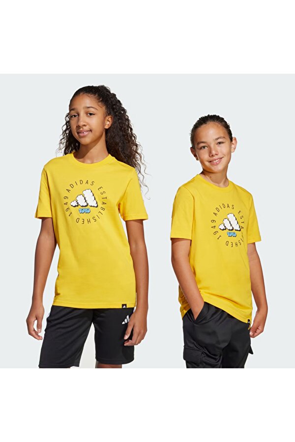 adidas Çocuk Günlük T-shirt Fun Graphic Tee Kids Jı6688