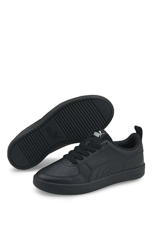 Puma Rickie Jr  Black Черный Подросток, Мальч. Кроссовки